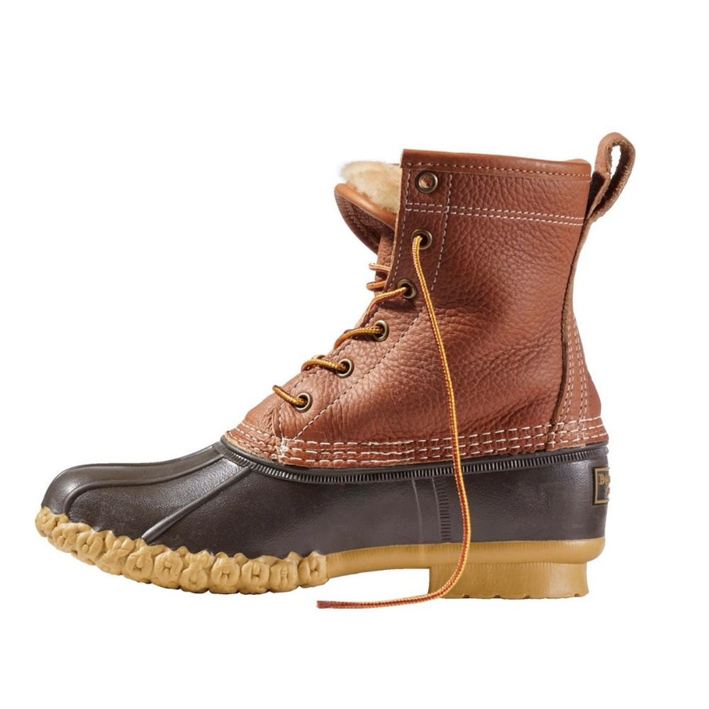 Women’s LL Bean Size 8 Shearling Lined Boots